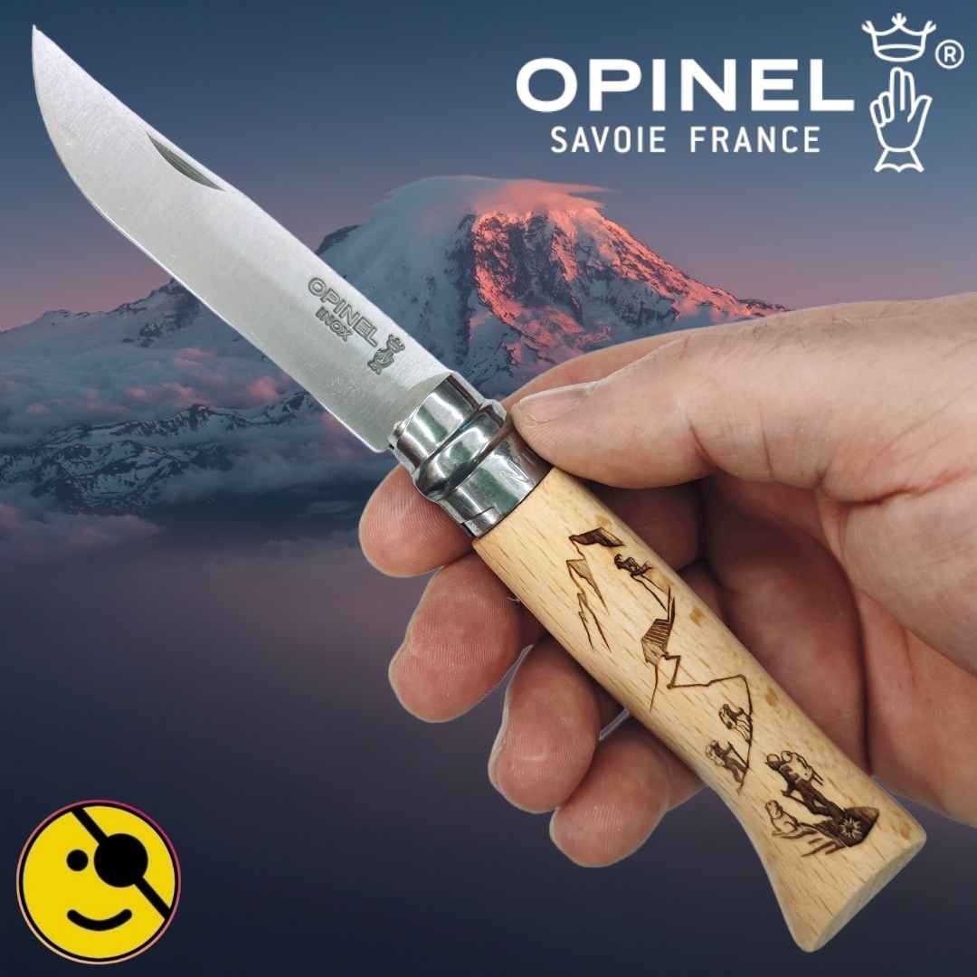 Couteau OPINEL 08 gravure...
