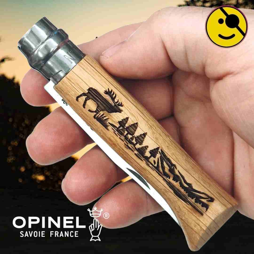 Couteau Opinel Animalia cerf