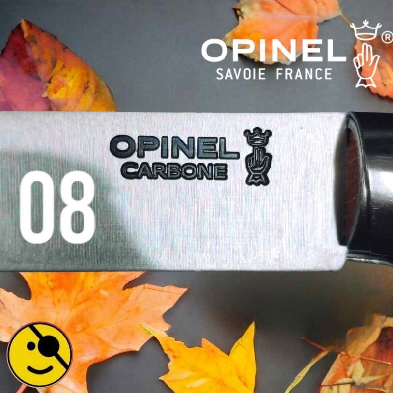 Couteau OPINEL 08 hetre lame carbone