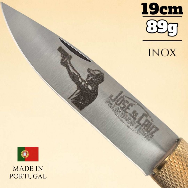 Couteau José Da Cruz douille 12.7 calibre 50 inox tireur Couteau José Da Cruz douille 12.7 calibre 50 inox tireur