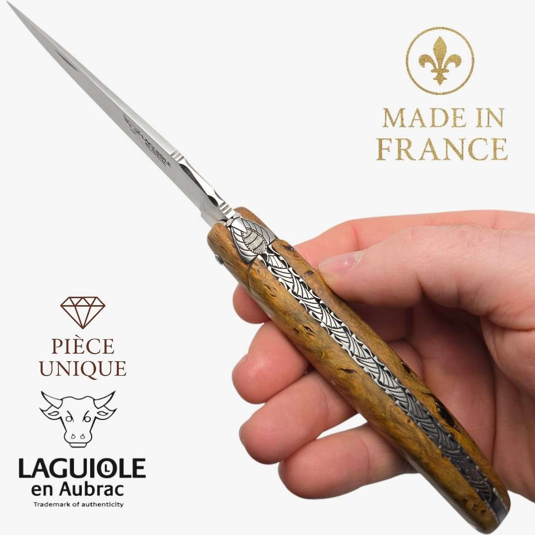 Couteau Laguiole en Aubrac...