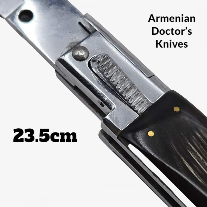 Couteau automatique switchblade custom Armenian Doctor Knife 23.5cm Couteau automatique switchblade custom Armenian Doctor Knife 23.5cm