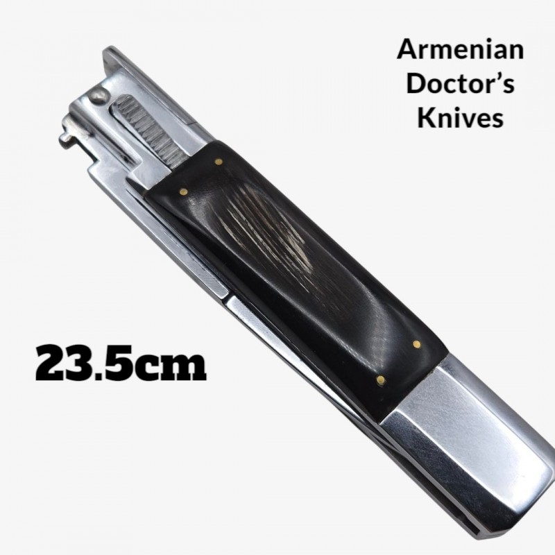 Couteau automatique switchblade custom Armenian Doctor Knife 23.5cm Couteau automatique switchblade custom Armenian Doctor Knife 23.5cm