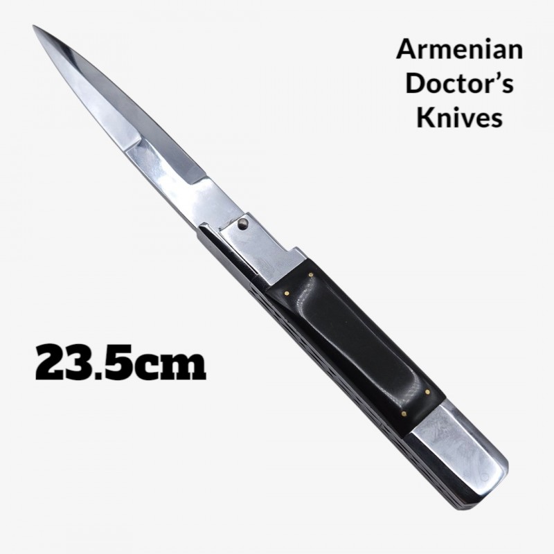 Couteau automatique switchblade custom Armenian Doctor Knife 23.5cm Couteau automatique switchblade custom Armenian Doctor Knife 23.5cm
