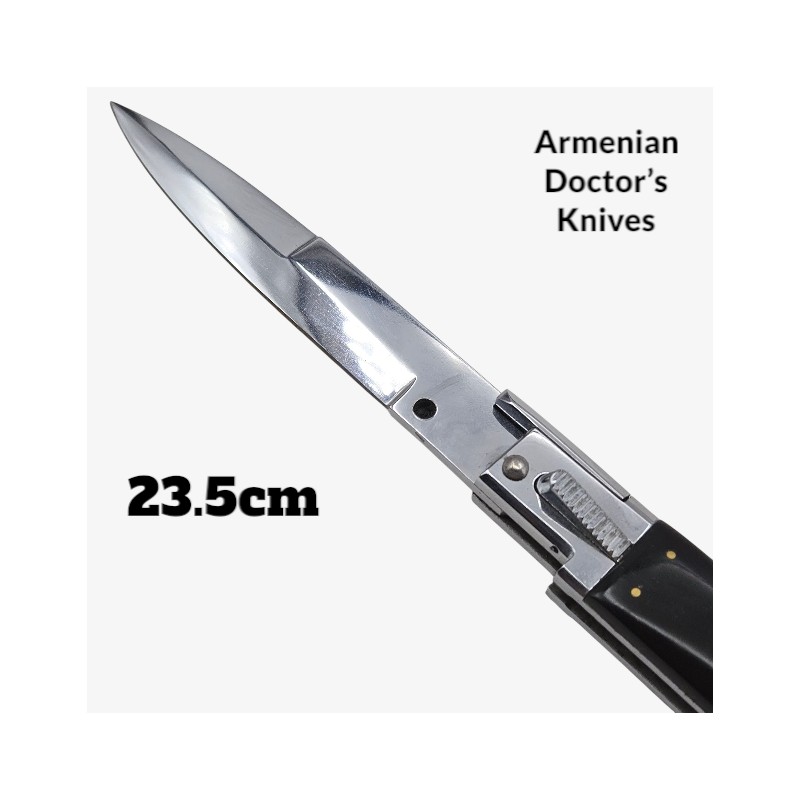 Couteau automatique switchblade custom Armenian Doctor Knife 23.5cm Couteau automatique switchblade custom Armenian Doctor Knife 23.5cm