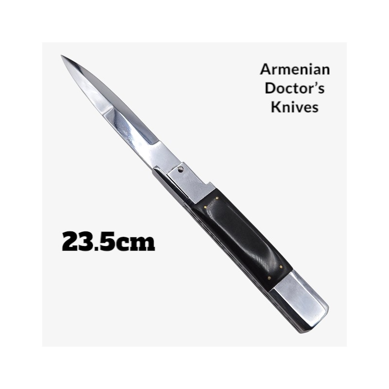 Couteau automatique switchblade custom Armenian Doctor Knife 23.5cm Couteau automatique switchblade custom Armenian Doctor Knife 23.5cm