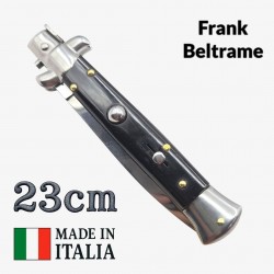 Stiletto automatique Frank Beltrame dague imitation corne 23cm