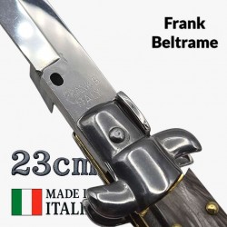 Stiletto automatique Frank Beltrame baionette buffle 23cm
