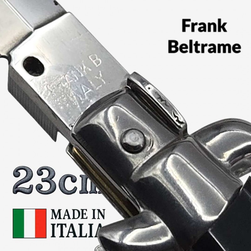 Stiletto automatique Frank Beltrame baionette buffle 23cm Stiletto automatique Frank Beltrame baionette buffle 23cm