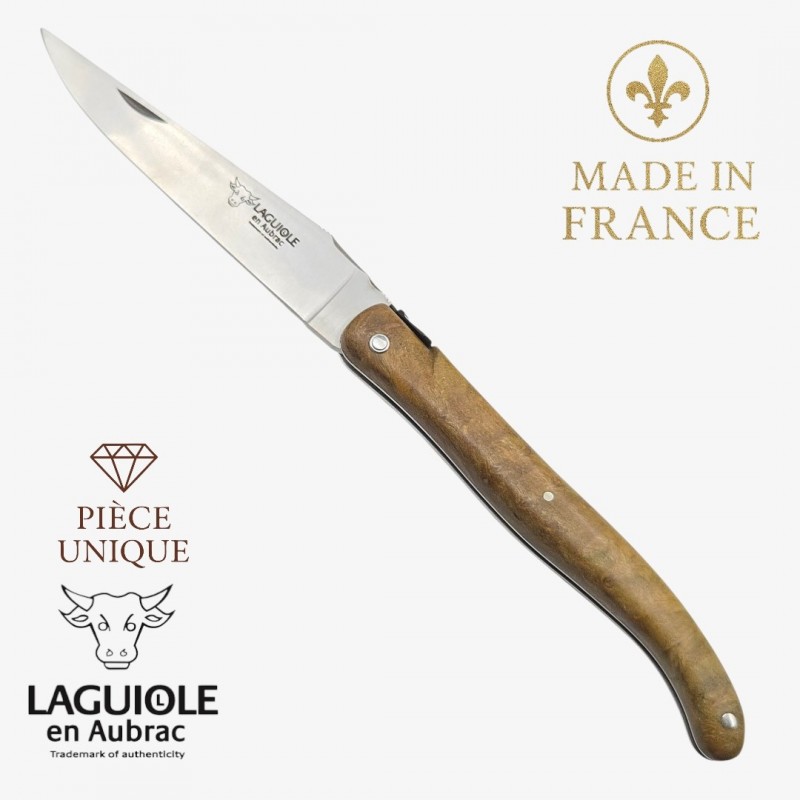 Laguiole en Aubrac artisanal cheesewood pièce unique