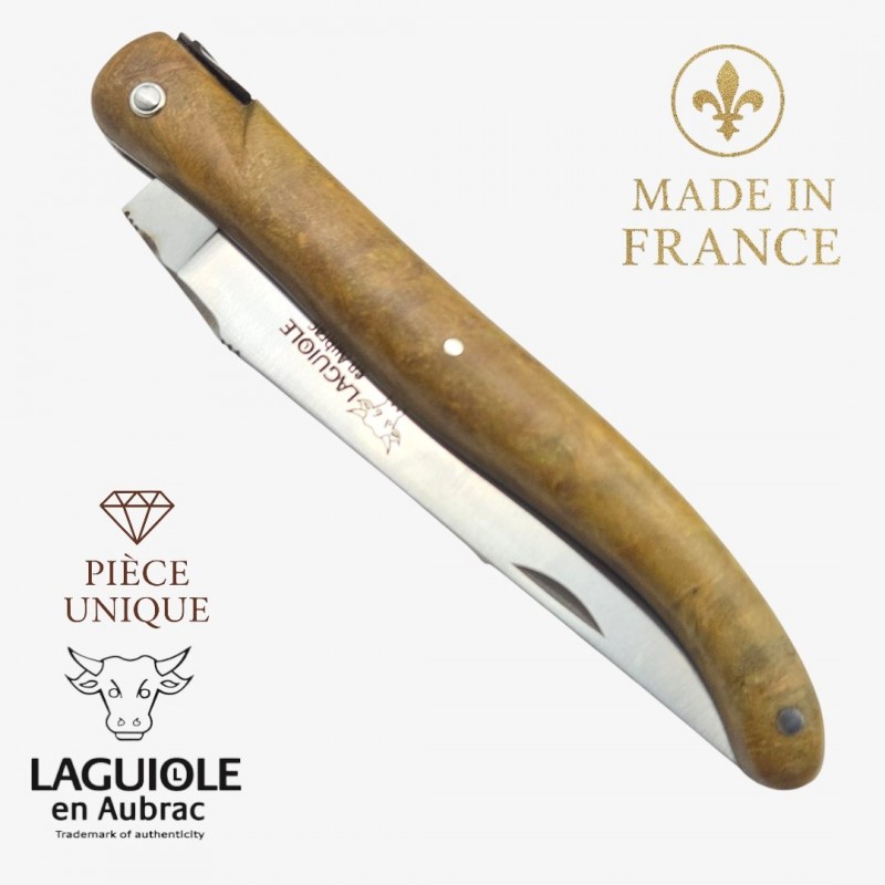Laguiole en Aubrac artisanal cheesewood pièce unique