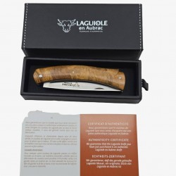 Couteau Laguiole en Aubrac Mistral pièce unique