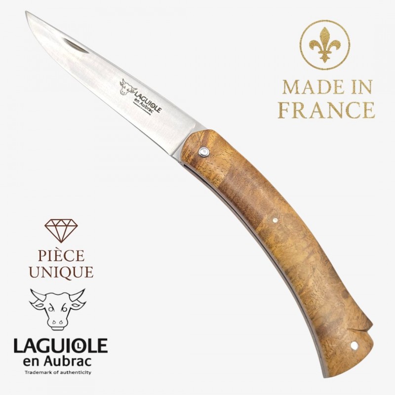Couteau Laguiole en Aubrac Mistral pièce unique