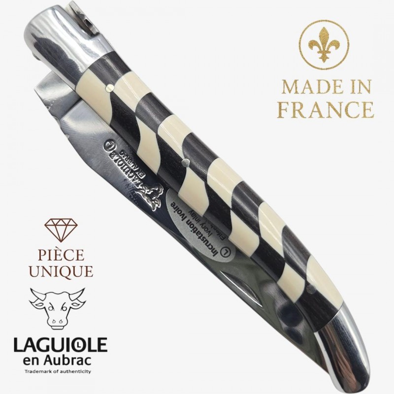 Laguiole en Aubrac franc macon freemason ivoire mammouth ébène