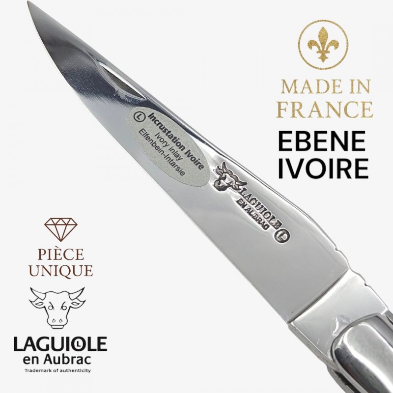 Laguiole en Aubrac franc macon freemason ivoire mammouth ébène