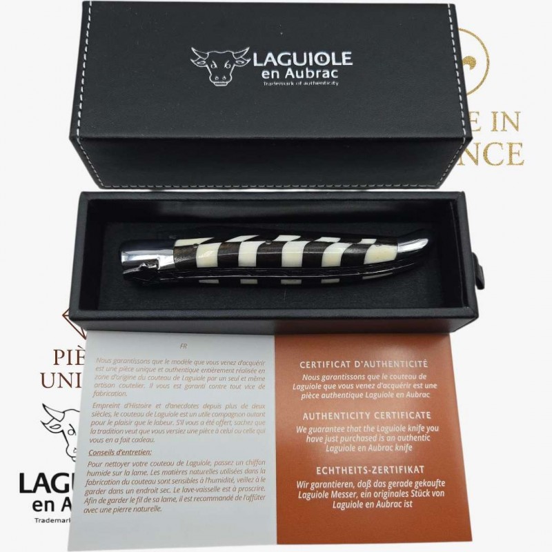 Laguiole en Aubrac franc macon freemason ivoire mammouth ébène