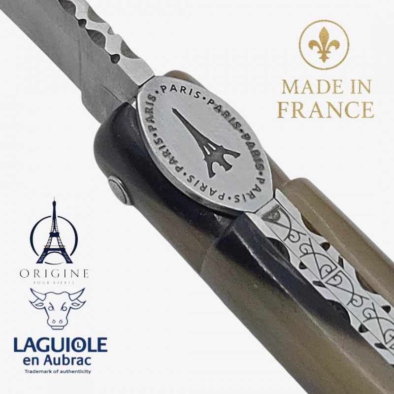Laguiole en Aubrac Tour Eiffel  pointe corne n 417