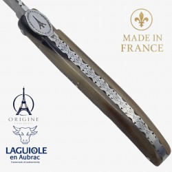 Laguiole en Aubrac Tour Eiffel  pointe corne n 417