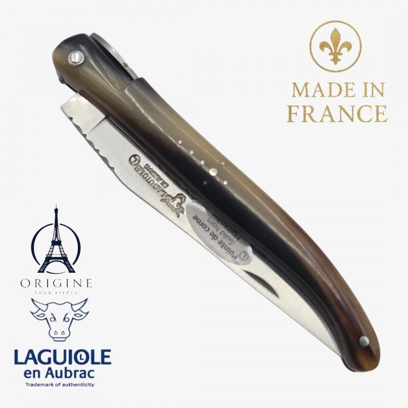 Laguiole en Aubrac Tour Eiffel  pointe corne n 417