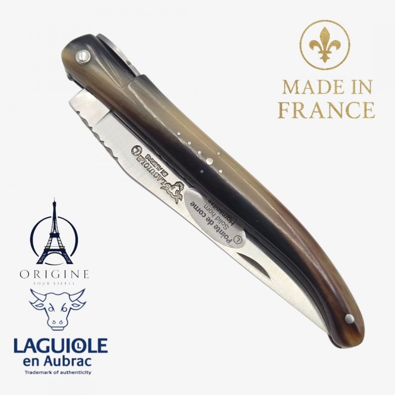 Laguiole en Aubrac Tour Eiffel  pointe corne n 417