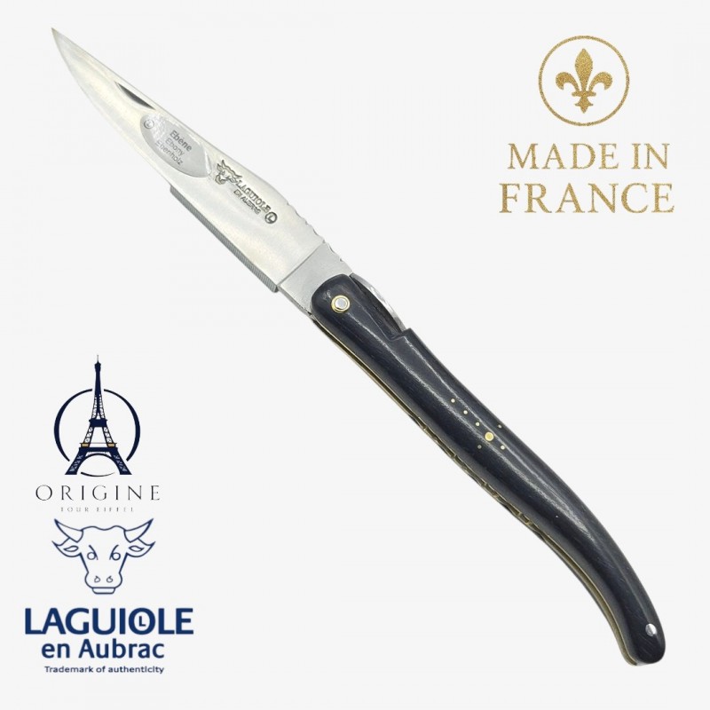Laguiole en Aubrac Tour Eiffel  ébène noir 414