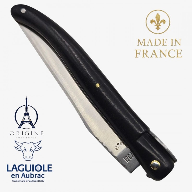 Laguiole en Aubrac Tour Eiffel  ébène noir 414