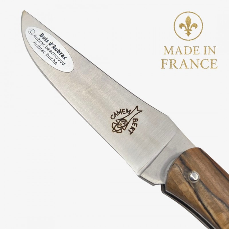 Couteau camembert hêtre de l’Aubrac pas Sauveterre
