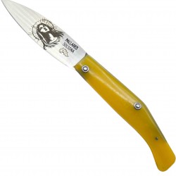 Couteau Pallares berger carbone gravure vierge