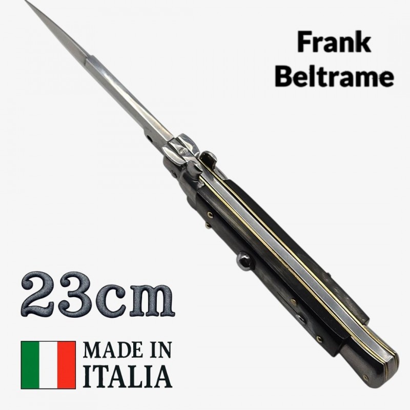 Stiletto automatique Frank Beltrame corne du Brésil  23cm