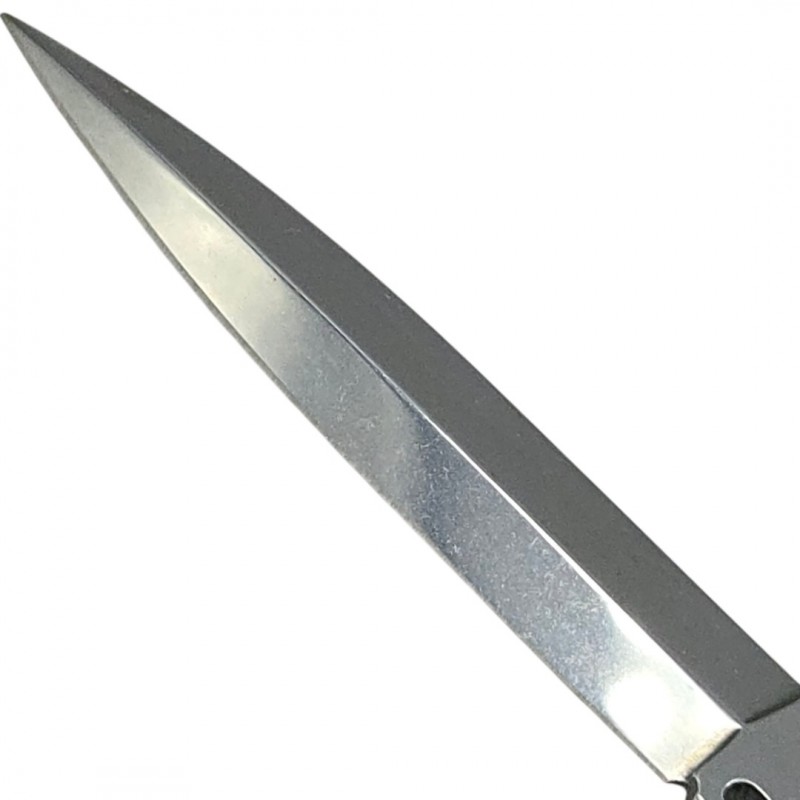 Stiletto automatique Frank Beltrame dague corne blonde 23cm