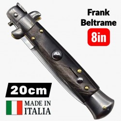 Stiletto automatique Frank Beltrame 20cm corne buffle