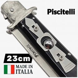 Couteau automatique stiletto custom Piscitelli corne