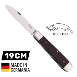 Couteau Otter Levin chêne fumé