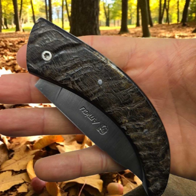 Couteau corse Amicu lame INOX bélier lame  Au Sabot
