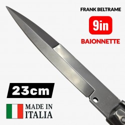 Détail de la lame en acier inox - profil baionnette
