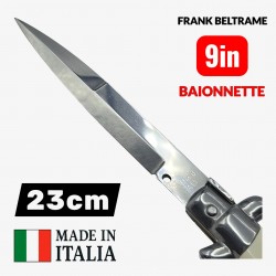 Détail de la lame du couteau automatique - type baionnette