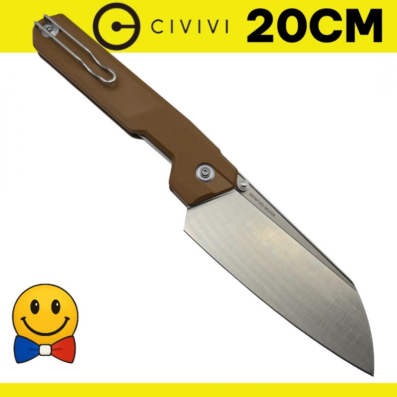 Civivi HID marron C23008-3