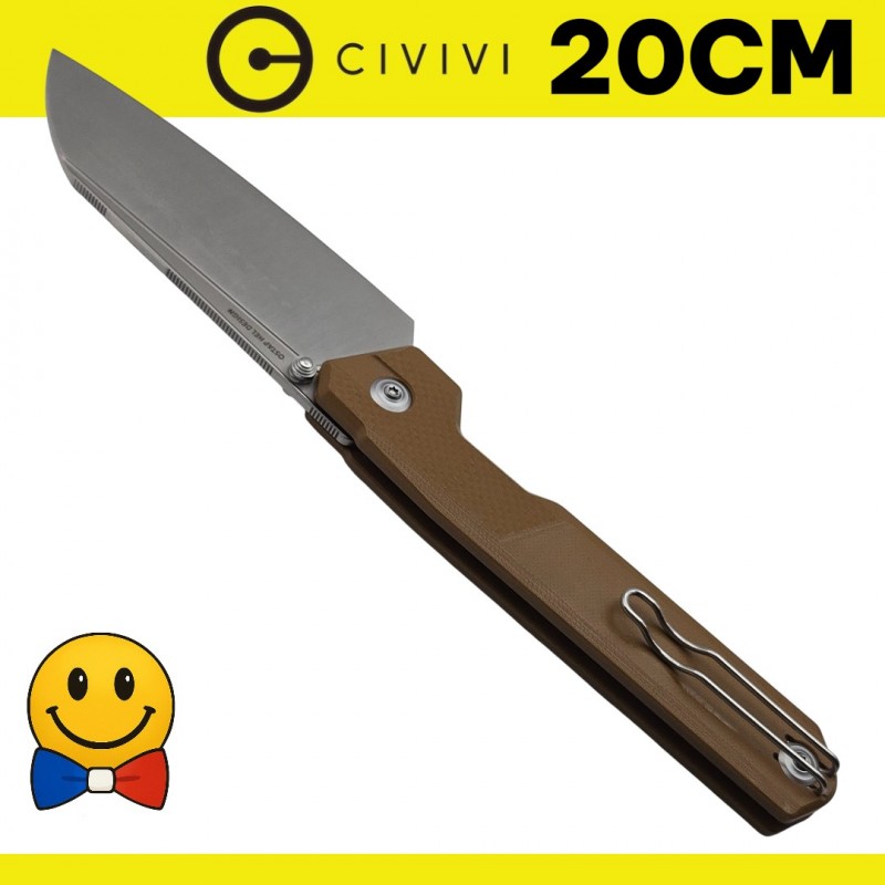 Civivi HID marron C23008-3