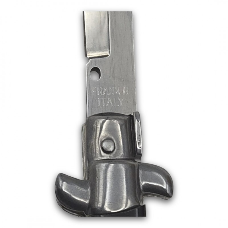 Couteau automatique Frank Beltrame Baïonnette imitation corne 23cm