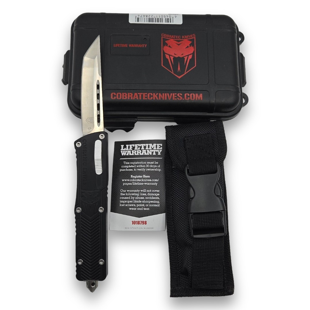 Couteau automatique OTF Cobratec Large Sidewinder