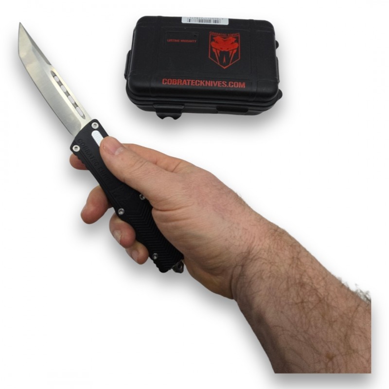 Couteau automatique OTF Cobratec Large Sidewinder