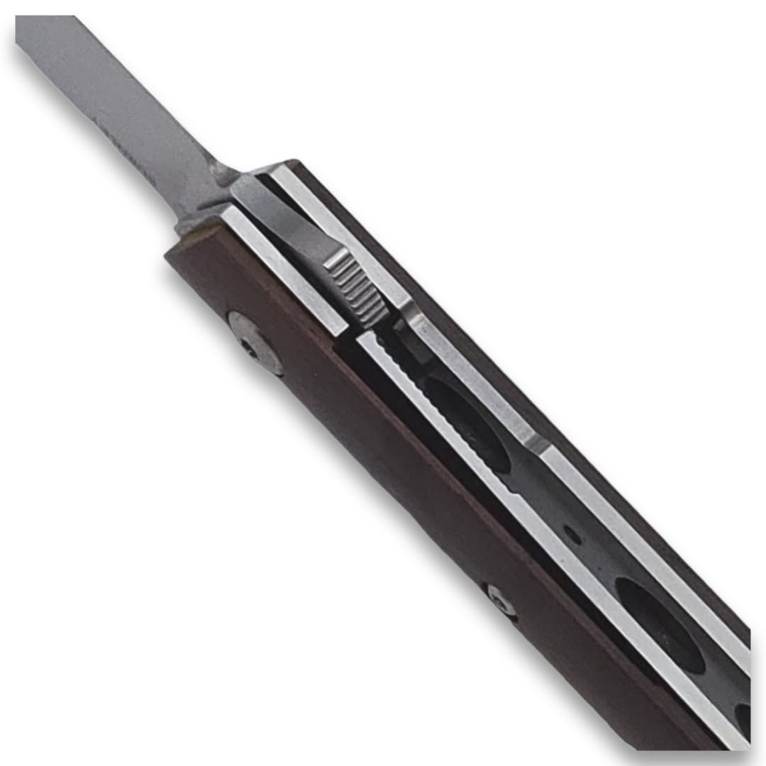blocage liner lock Couteau Boker Plus Kwaiken Air Cocobolo 01BO168