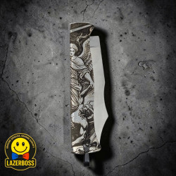 Douk-Douk Édition Sacrée Gravure Saint Michel et démon -