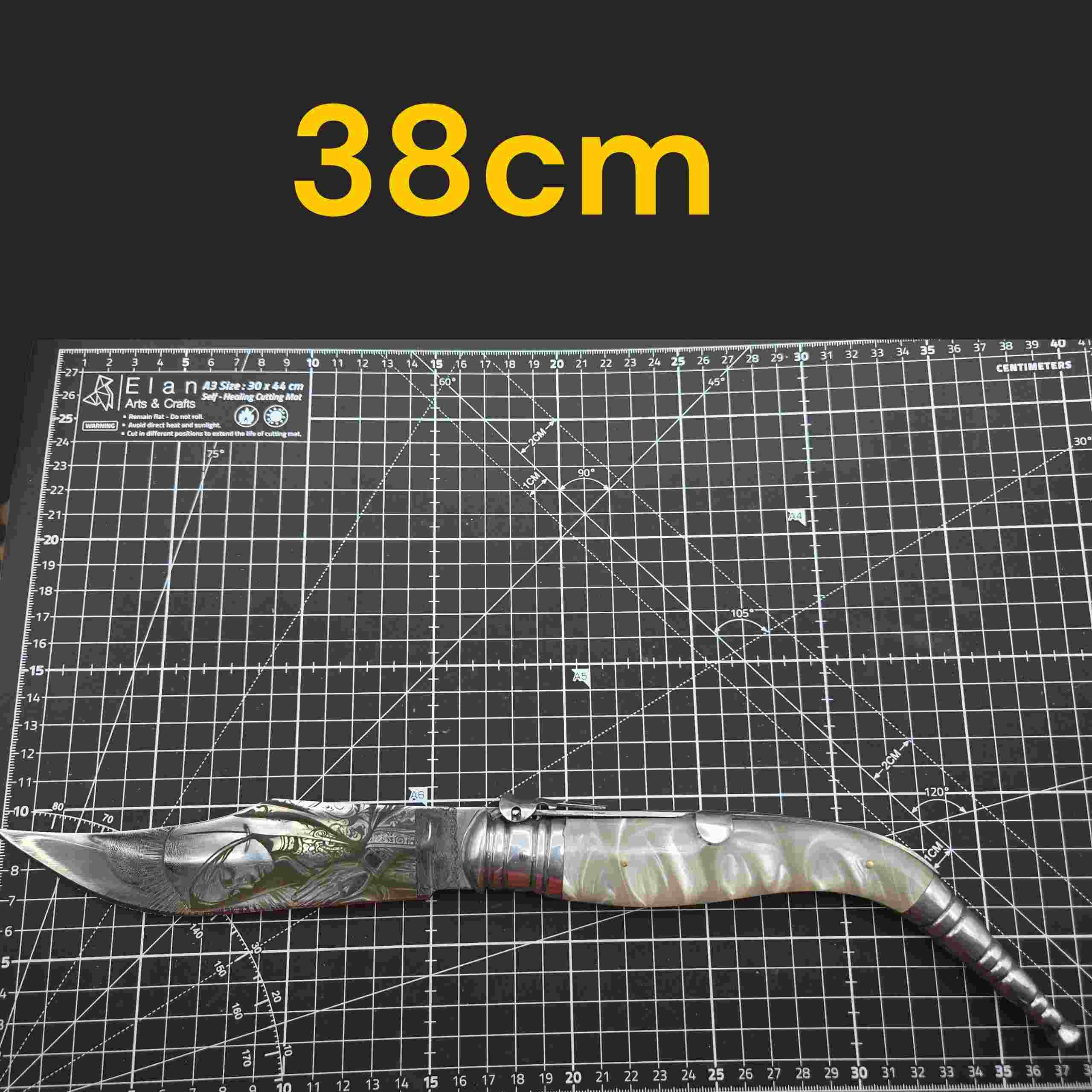 Couteau Géant 38 cm Gravé...