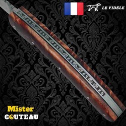Couteau Thiers par Le Fidèle fourche peuplier