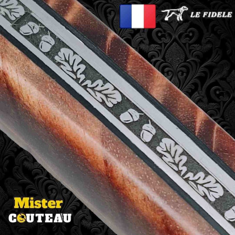Couteau Thiers par Le Fidèle fourche peuplier