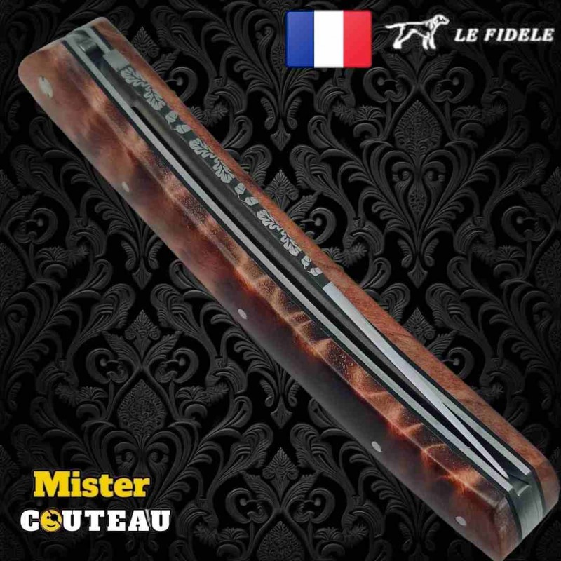 Couteau Thiers par Le Fidèle fourche peuplier