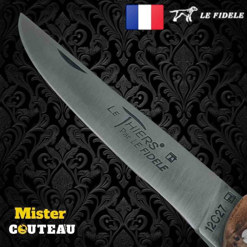 Couteau Thiers par Le Fidèle marronnier stabilisé