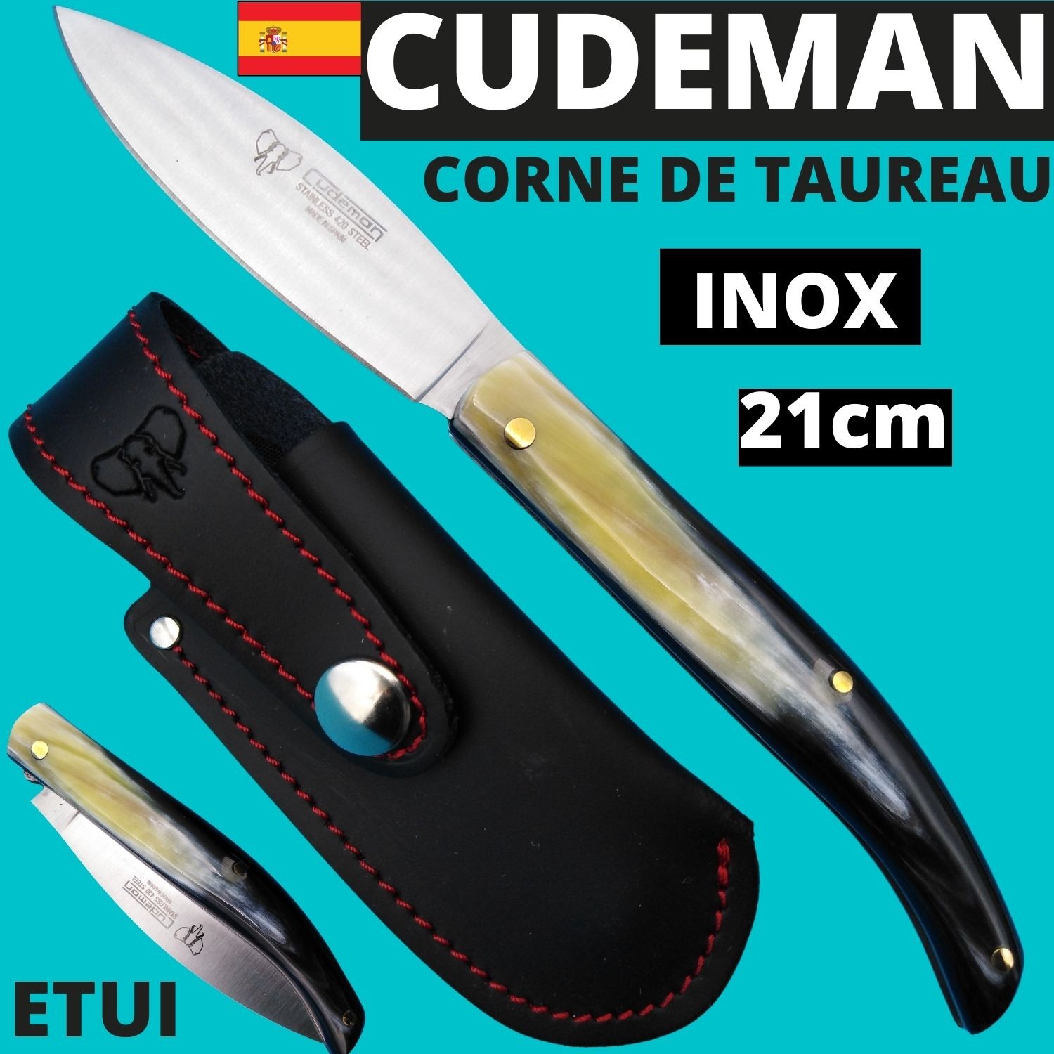 Couteau pliant Cudeman...