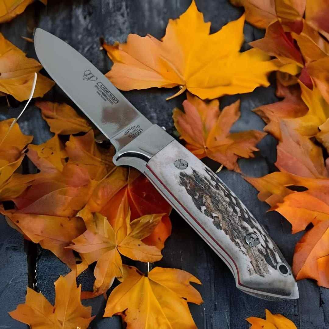 Couteau chasse Cudeman Hunting Selous bois cerf